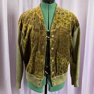 Christian Aujard Paris Vintage Light Button Up Jacket